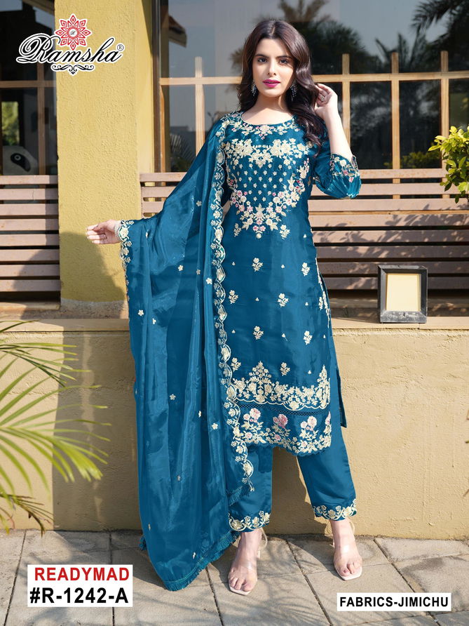 R 1242 Nx By Shree Jimi Chu Pakistani Readymade Suits Orders In India